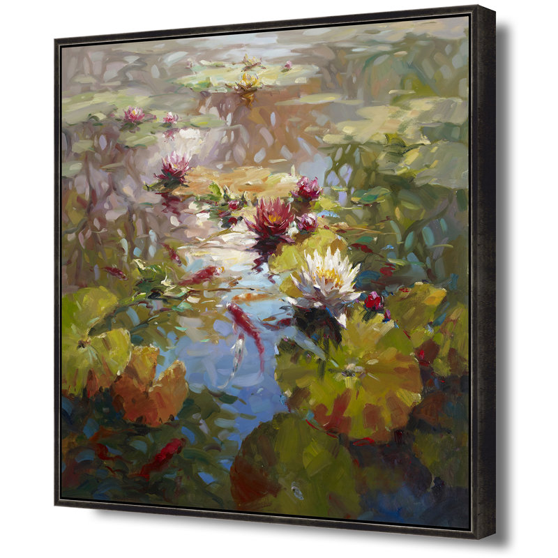 Plants & Flowers Print, 47" H x 47" W, Brown