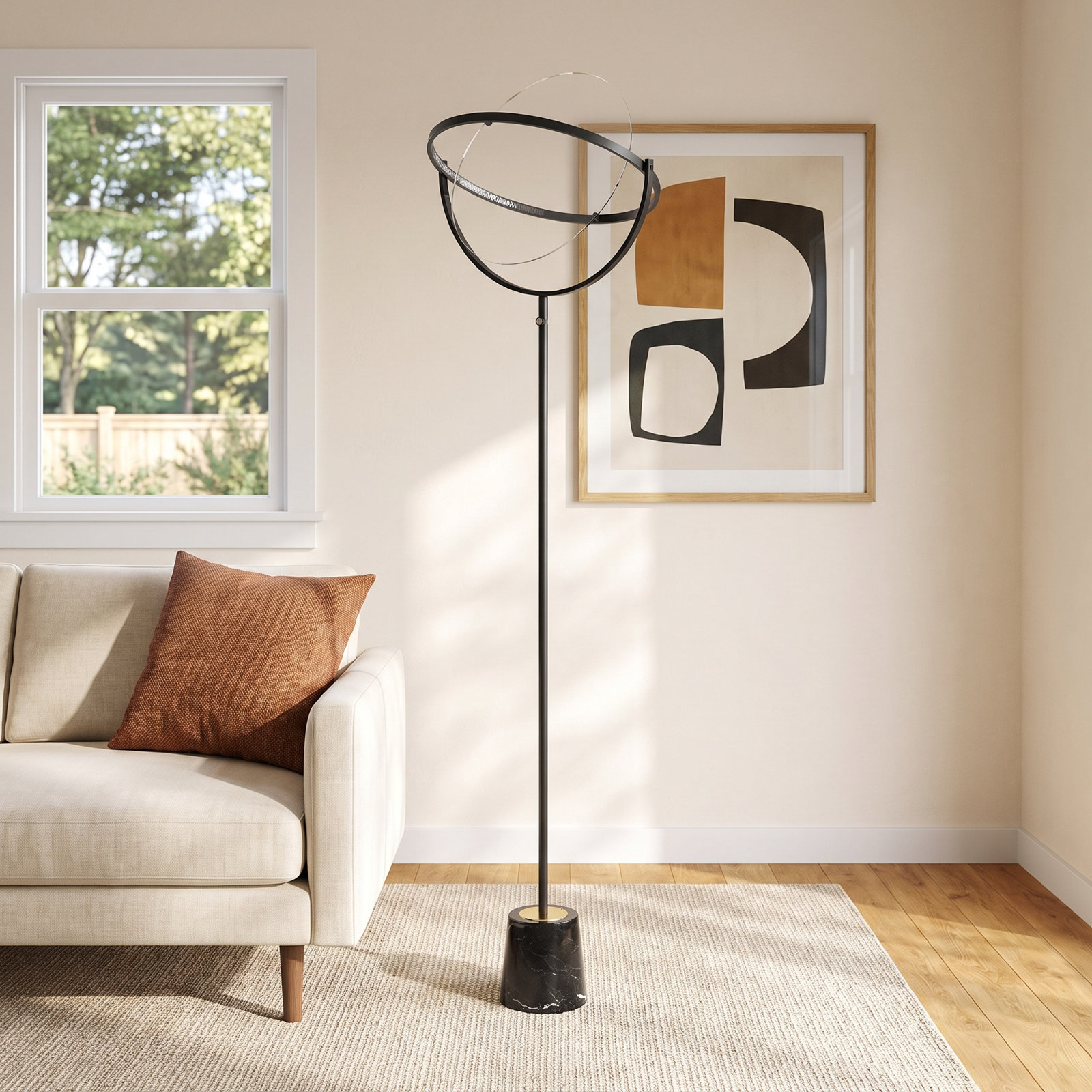 Rudy 77.5'' Dimmable LED Floor Lamp
