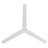 54" 3-Blade Propeller Ceiling Fan without Light-1757723558