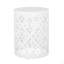 Outdoor Metal End Table -Large-1841520259