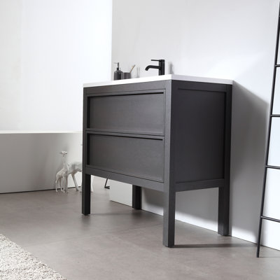 Ensemble de meuble-lavabo simple 35,43 po Gonzalo