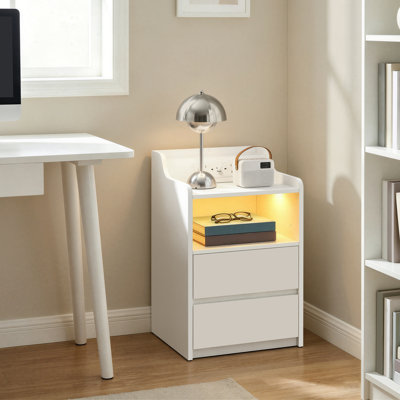40cm W Bedside Table