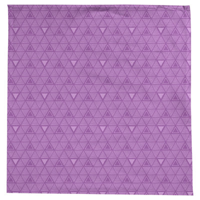 Classic Hand Drawn Triangles Tablecloth