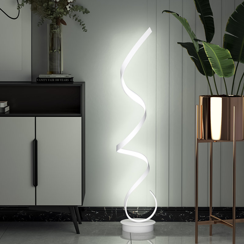131cm LED Novelty Floor Lamp, White