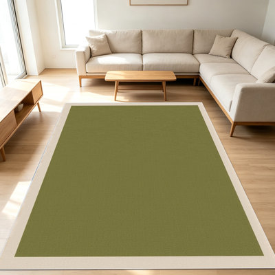 Tapis de couleur unie de 1 pièce pour le salon, doux et confortable, convient à toutes les saisons, facile à entretenir, tapis de sol intérieur lavable à la machine, convient à la chambre à coucher, à la salle à manger, à la cuisine, au patio, au balcon, à la maison, à la décoration extérieure.