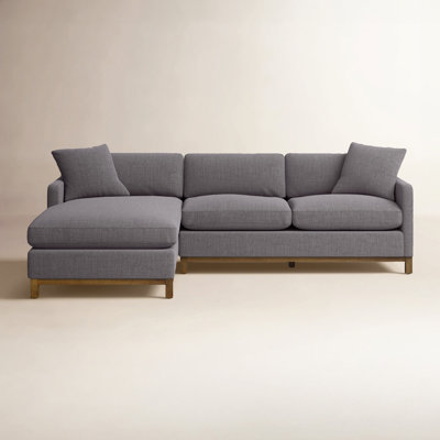 Cami Solid Wood Sofa and Chaise