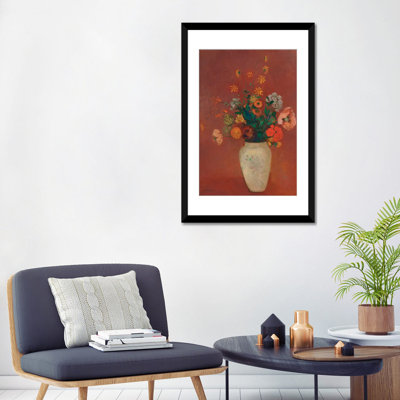 «Bouquet in a Chinese Vase», reproduction sur toile