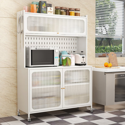 64“H Tall Kitchen Pantry Storage Cabinet