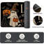 Ensemble de 2 tapis de cuisine Halloween, chat noir citrouille, 17 x 29 + 17 x 47-133529687