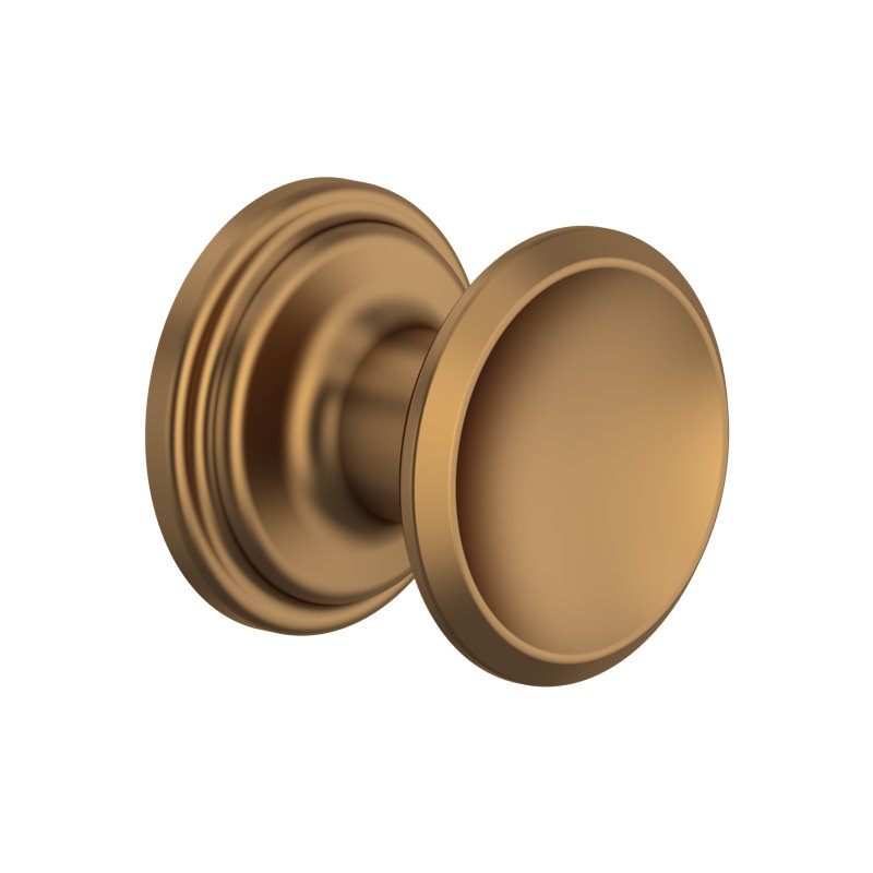 Small Concave Drawer Pull Knobs, English Bronze