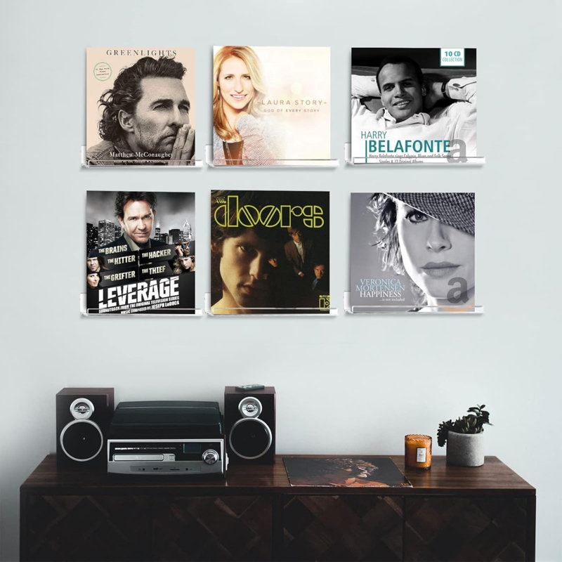 Elgielyn 6 Piece Floating Shelf