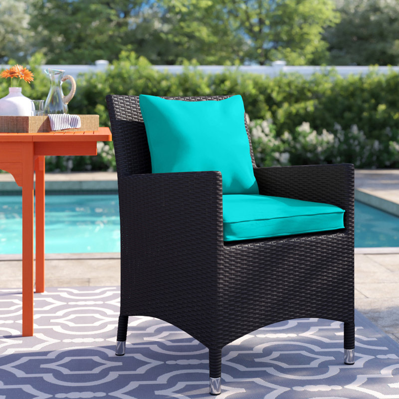 Fauteuil d'extérieur Modway Convene, Turquoise