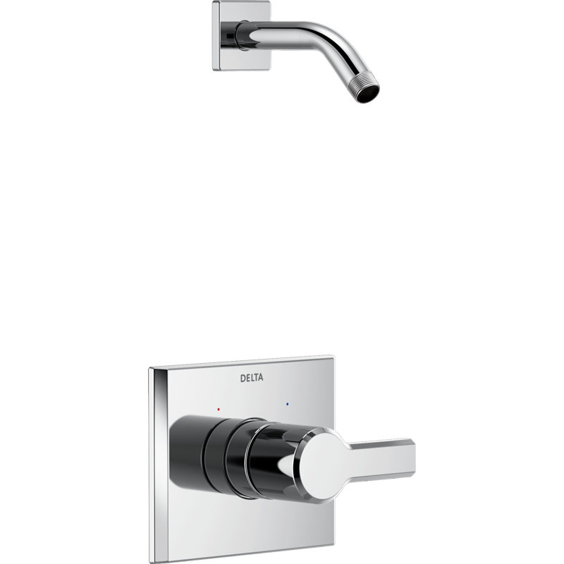 Pivotal Monitor 14 Series Shower Faucet Trim Less Head, Chrome