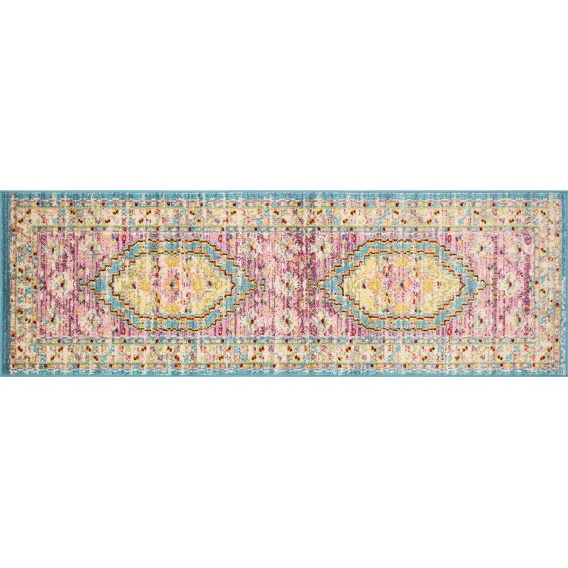 Larrick Oriental Indoor Rug, Runner 2'8" x 8'