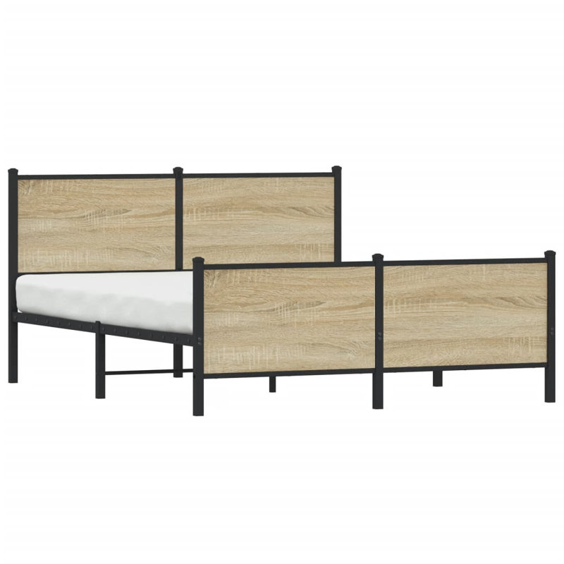 Denita Bed, Sonoma Oak, 91.5cm H x 146cm W x 196cm L