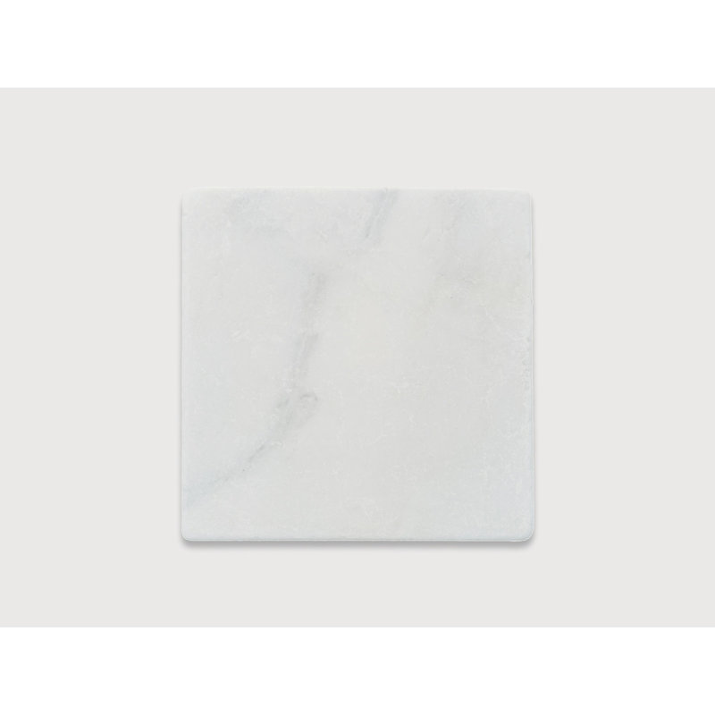 Aged Marble 8" X 8", Empress White