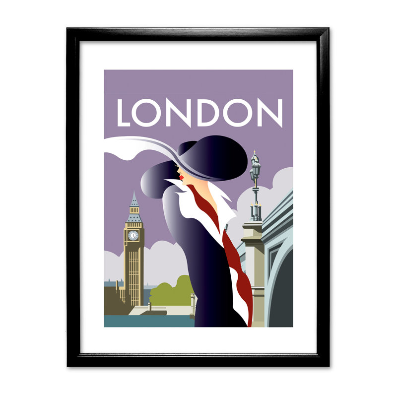 Dave Thompson - Single Picture Frame Print, Black