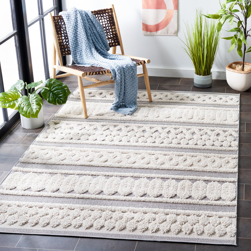 Tapis d'intérieur / extérieur Amro Performance Southwestern, Rectangle 4 pi x 6 pi