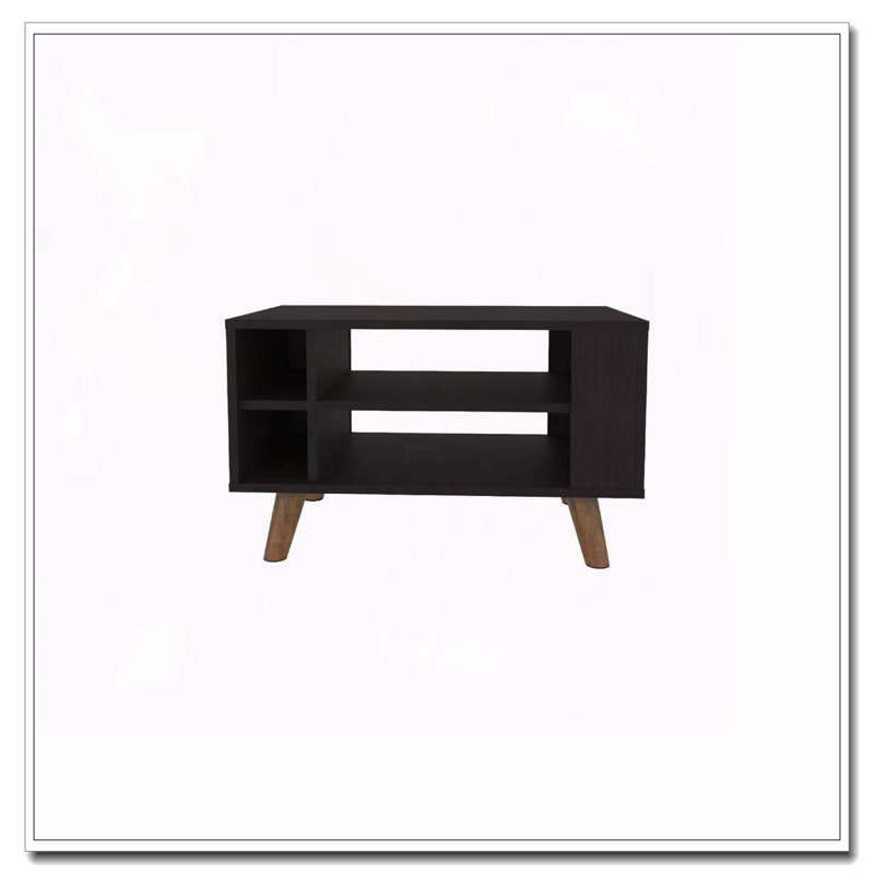 Wengue Coffee Table With Open Storage