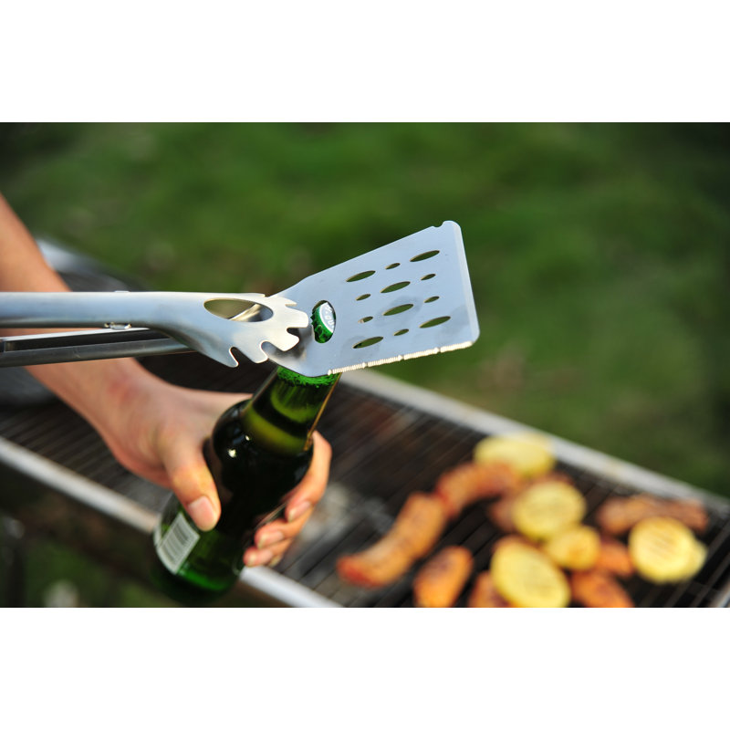 Jokari Stainless Steel 6-in-1 BBQ Grill Tool Set with LED Light