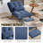 Corduroy Accent Chair With Adjustable Backrest,reclining Chair For Reading Room,living Room,apartment, Office（set Of 2）-831847703