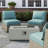 Abigale Rectangle Propane Fire Pit Table-1200362316-1200362318