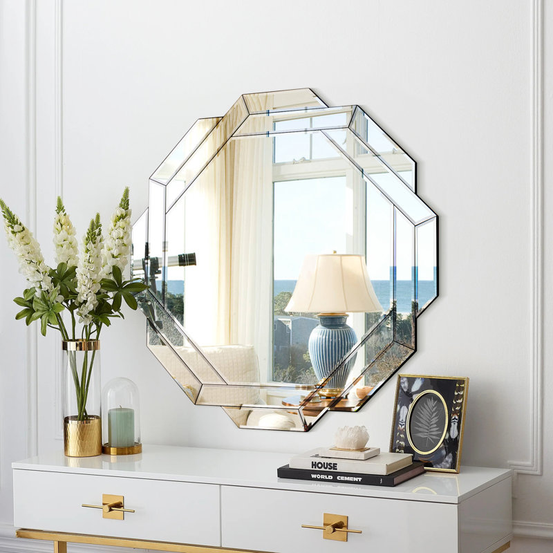 Miroir d'appoint biseauté biseauté