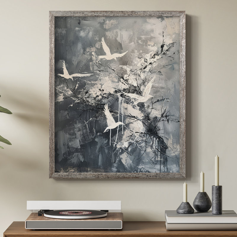 ANIMALS Series XLI, reproduction encadrée - bois massif, H 30 po x l 24 po
