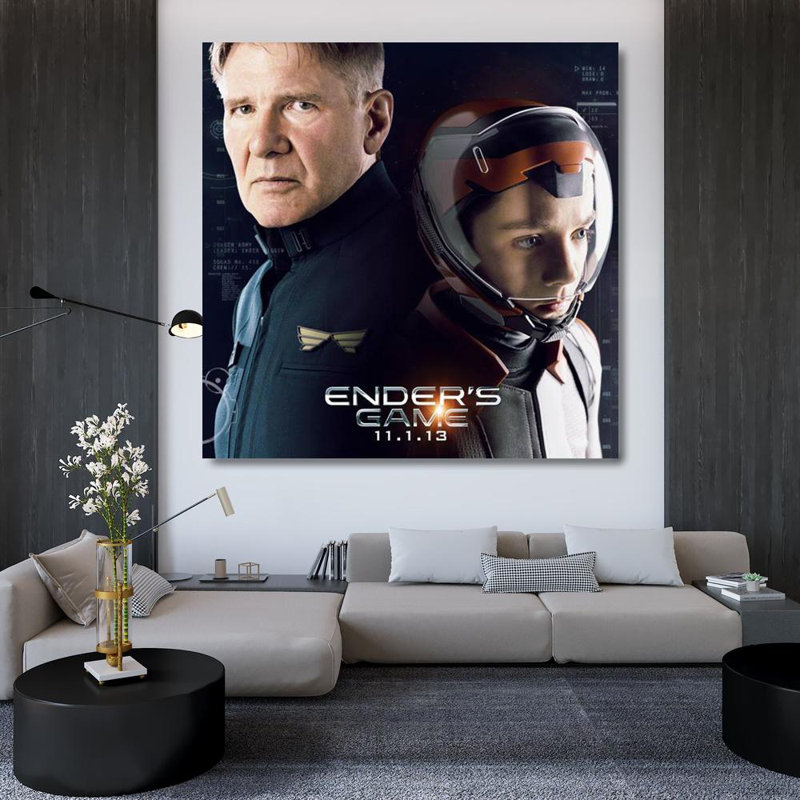 Ender's Game, 36" H x 36" W