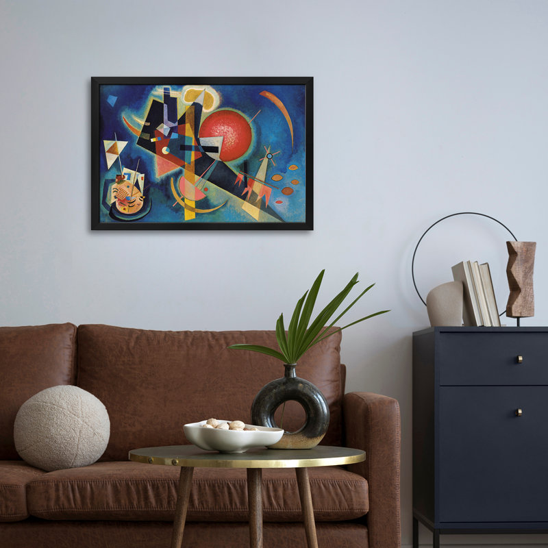 «Im Blau» par Wassily Kandinsky, H 16 po x l 24 po
