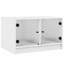 Coffee Table with Glass Doors 68 x 50 x 42 in.-683582679