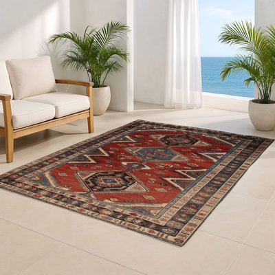 Tapis turc intérieur et extérieur noir