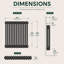 Uxbridge Horizontal Traditional Colosseum Radiator-40191184-40191188