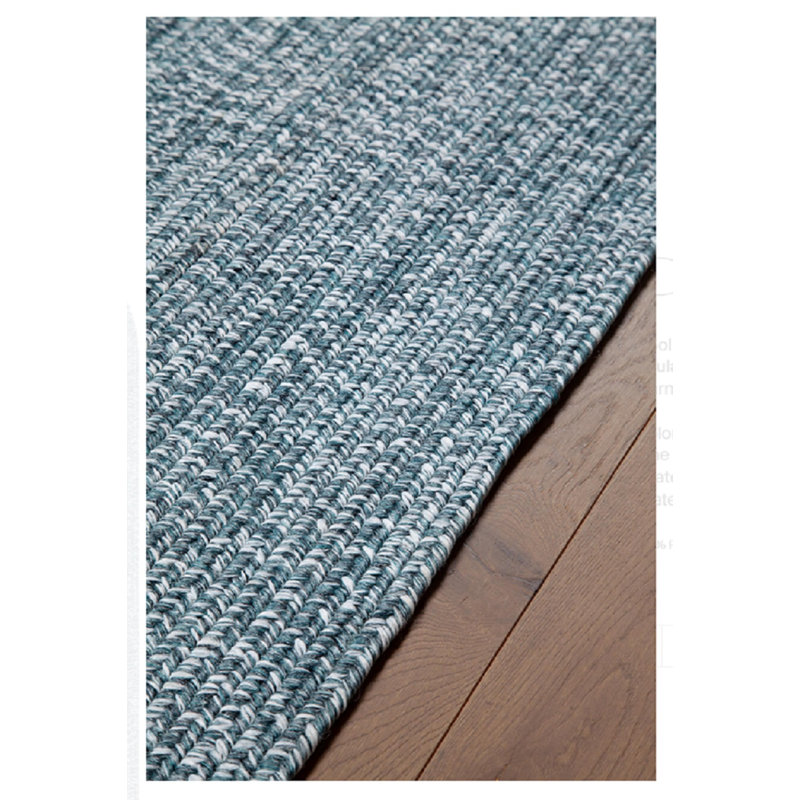 Flatweave Area Rug, Oval 140 x 200cm