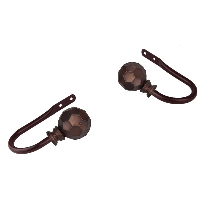 Accessoire de quincaillerie de rideau Campanella, Cacao