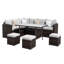 15.09 " W Patio Sectional Set