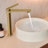 Single Hole Vessel Bathroom Faucet, Single Handle Vessel Bathroom Sink Faucet with Drain Assembly-125423820