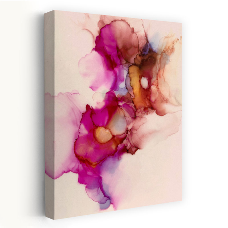 Flamme abstraite, art naturel éthéré, H 24 po x l 16 po