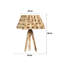 Lampe trépied en bois massif Sipan-575003999