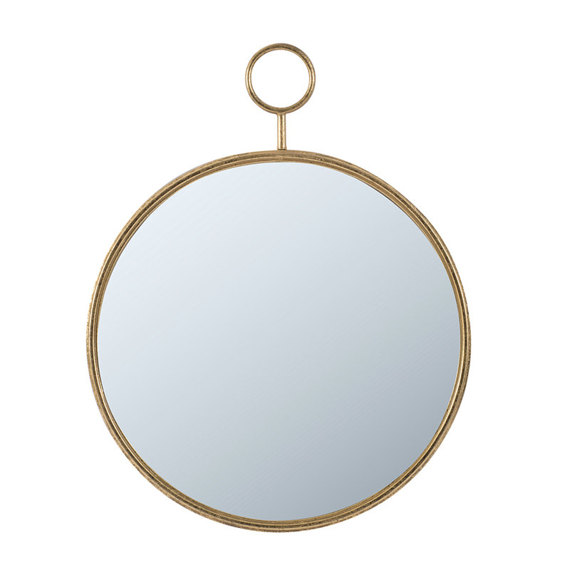 Miroir mural 22 "x 28" doré, Doré, 27,68 po x 21,78 po