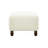 Comfortable Ottoman, White