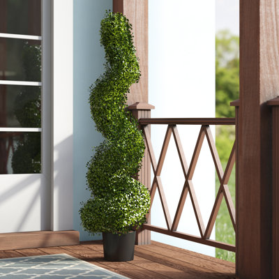 127cm Faux Boxwood Topiary in Pot