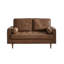 Altmann 2 Seater Faux Leather Loveseat Sofa-442320691