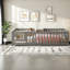Lits simples en bois peu encombrants, style moderne gris pour enfants