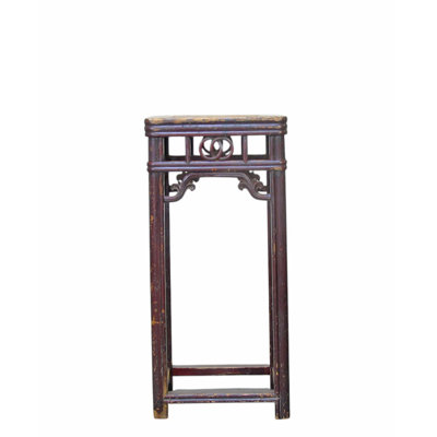 19th Century Chinese Elm Pedestal Table