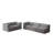 Luxurious Chenille Modular Sofa For Versatile Indoor Spaces, Enhancing Comfort And Style-659405138