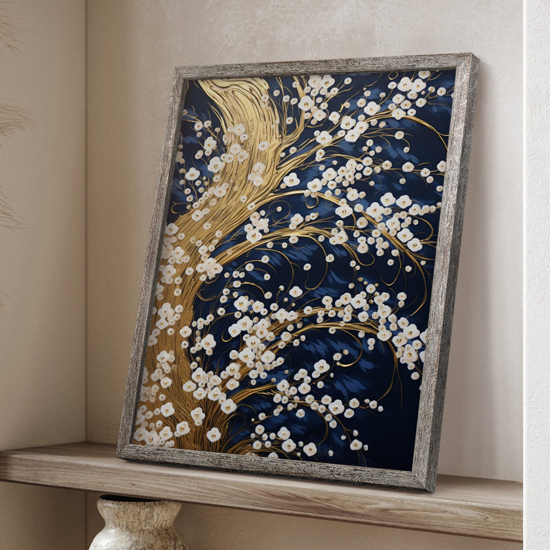 «LANDSCAPES Series CXLV», reproduction encadrée - bois massif, H 11 po x l 9 po