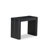10-piece Xtenczar Dining Table Set a Rectangular Kitchen Table with a coffee Table and wooden Benches 7 Dark Grey Polyester Fabric Dinner Chair, Wire Brushed Black-124598931-124598935-124635619