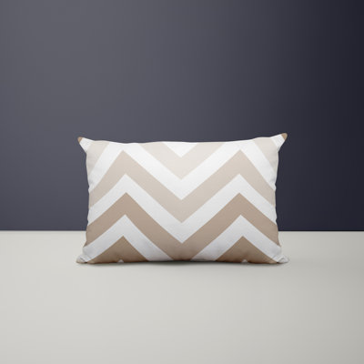 Polyester Lumbar Rectangular Indoor/Outdoor Pillow Cover & Insert