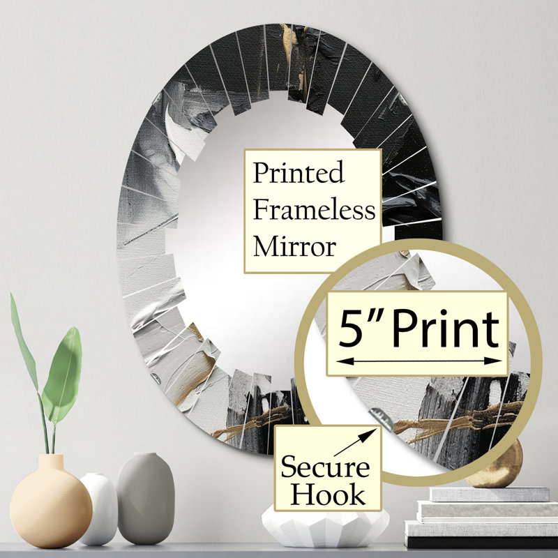 Miroir mural Sheffels, 30 po x 20 po
